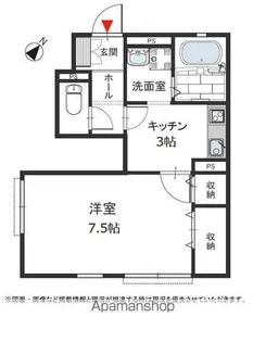 ボナール B【101号室号室】の間取り
