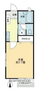 フォブールかめおか【1階】の間取り