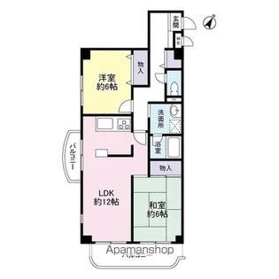 ドミール・アン【3階】の間取り