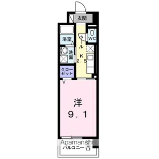 BROTE湘南【1階】の間取り