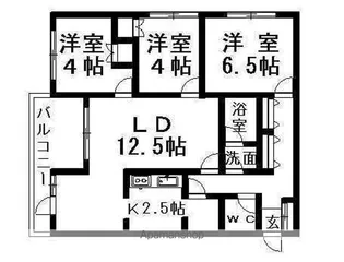 NOAⅡ【501号室】の間取り