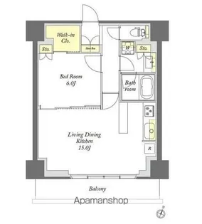 プライムメゾン千葉新町【10階】の間取り