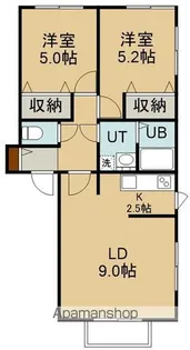 メゾン・ド・KⅡ【4階】の間取り