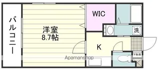FLECHIR SAKANOUE【2階】の間取り