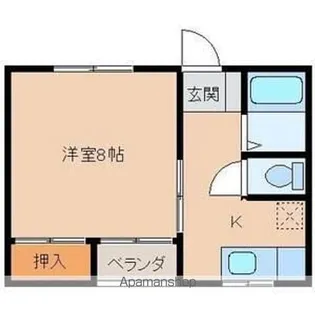 レジーナハウス【1階】の間取り
