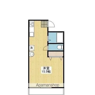 アルト道後【205.号室】の間取り