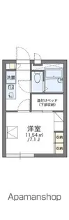 レオパレスラ・プランタン【1階】の間取り