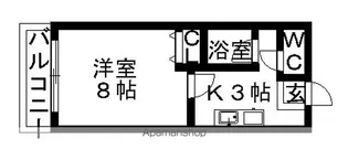 ソフィア見附【2階】の間取り