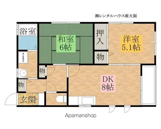 サニーコーポ【2階】の間取り