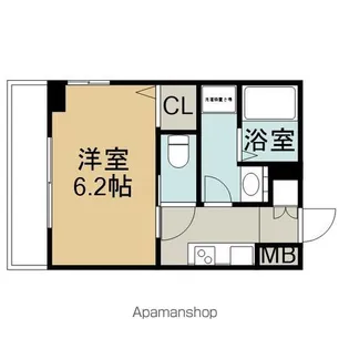 エステムコート名古屋泉プラチナムゲート【11階】の間取り