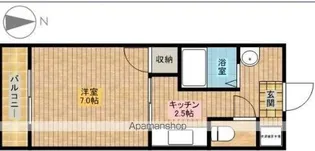 レイクルイーズ【3階】の間取り