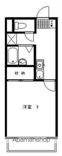 ハイムオアシス【4階】の間取り