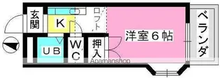 ベルハイツ【2階】の間取り