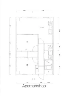 アストビルⅡ【3階】の間取り