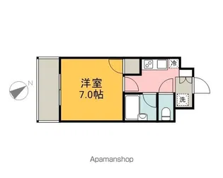 メイユール広兼【1階】の間取り