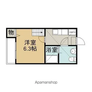 ウイングコート新守山【1階】の間取り