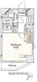 エストゥルースプラス押上【5階】の間取り
