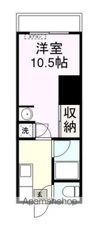 レジデンス西宮【107号室】の間取り