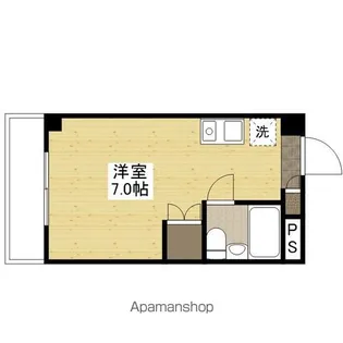 コスミック【7階】の間取り