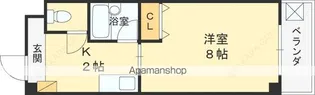 バンフォーレスミダ【2階】の間取り