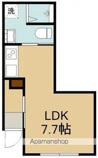 ANNE JUDE(アンジュード)【103号室】の間取り