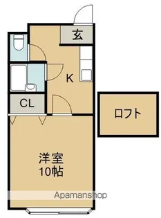 オークヒルズ【1階】の間取り