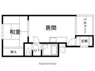 麻生サニーハイツ【205号室】の間取り