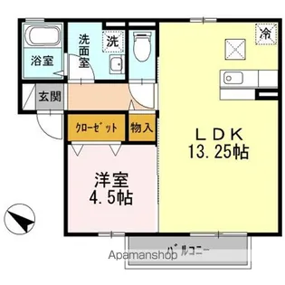 エスポワール A【2階】の間取り