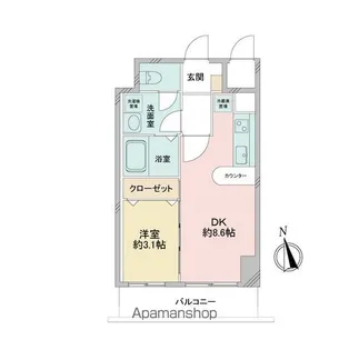 La Douceur今池【5階】の間取り