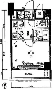 ルーブル高円寺伍番館【3階】の間取り