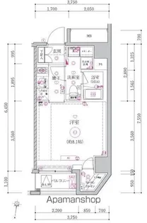 ベルシード森下Ⅱ【4階】の間取り