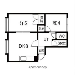 コーポツルハ【2階】の間取り