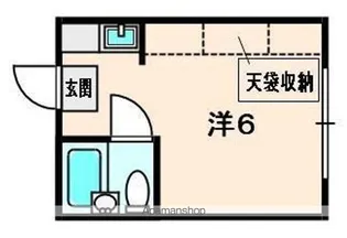 リーフジャルダン牧野駅前【2階】の間取り
