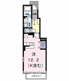 クレメント・リヴァー B棟【1階】の間取り