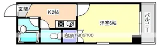 ウエストウッドⅡ【503号室号室】の間取り