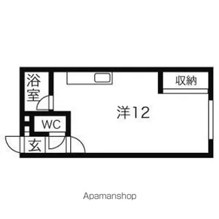 ハイツ東雲 II【1階】の間取り