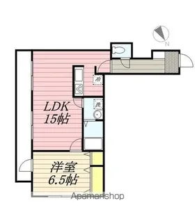 ビレア幕張本郷【1階】の間取り