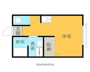 メゾンデュソレイユ【1階】の間取り