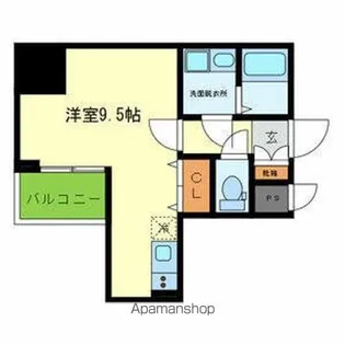 Y&RINO RESIDENCE【9階】の間取り