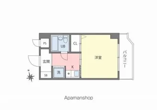 ラミアール聖蹟【3階】の間取り