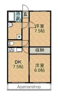 サイレントマンション【3階】の間取り