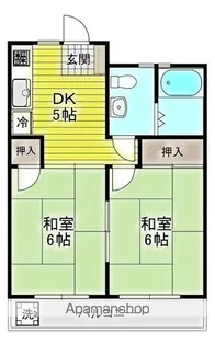 神奈川県川崎市高津区向ケ丘【マンション】の間取り
