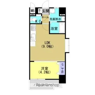 加治屋町MSH【2階】の間取り