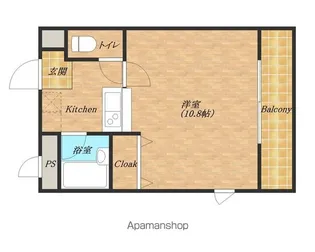 COLLECTION沼町【405号室】の間取り