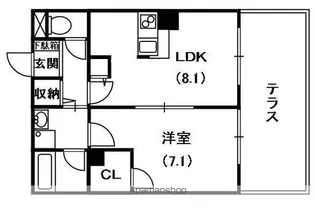 CASA FELIZ【1階】の間取り