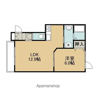 プレシャスビレッジⅥ【102号室】の間取り