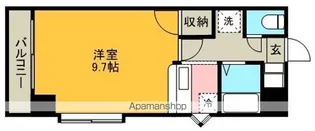 ロイヤルパレス松原【707号室】の間取り