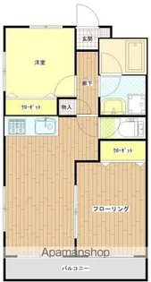 エール【4階】の間取り