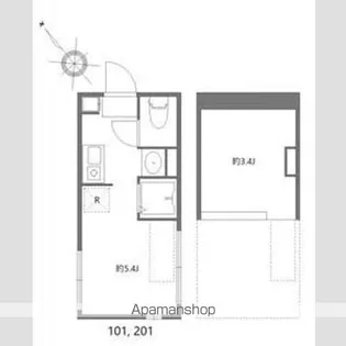 コラゾン【2階】の間取り