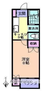 クレアール【102号室】の間取り